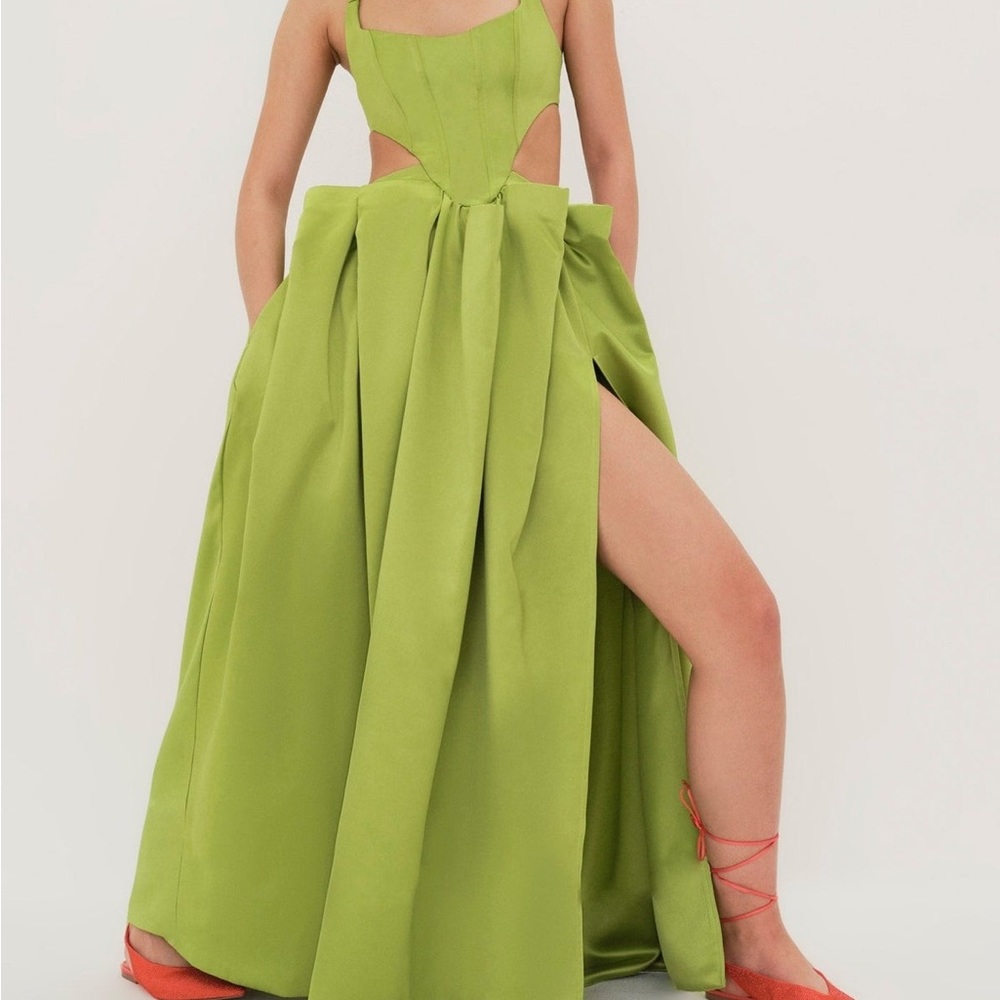 For Love and Lemons VIRGINIA MAXI DRESS size M. Worn once. SHOW STOPPER!